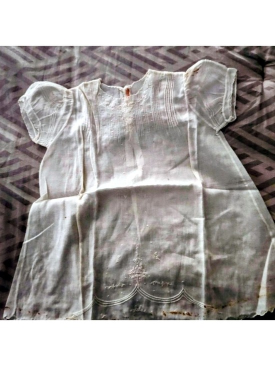 Handmade Other - Vtg Antique infant dress is a fine example of "Handmade Imported"
